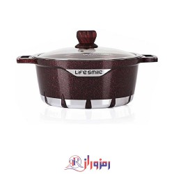 قابلمه تک گرانیت لایف اسمایل مدل FLCM16P